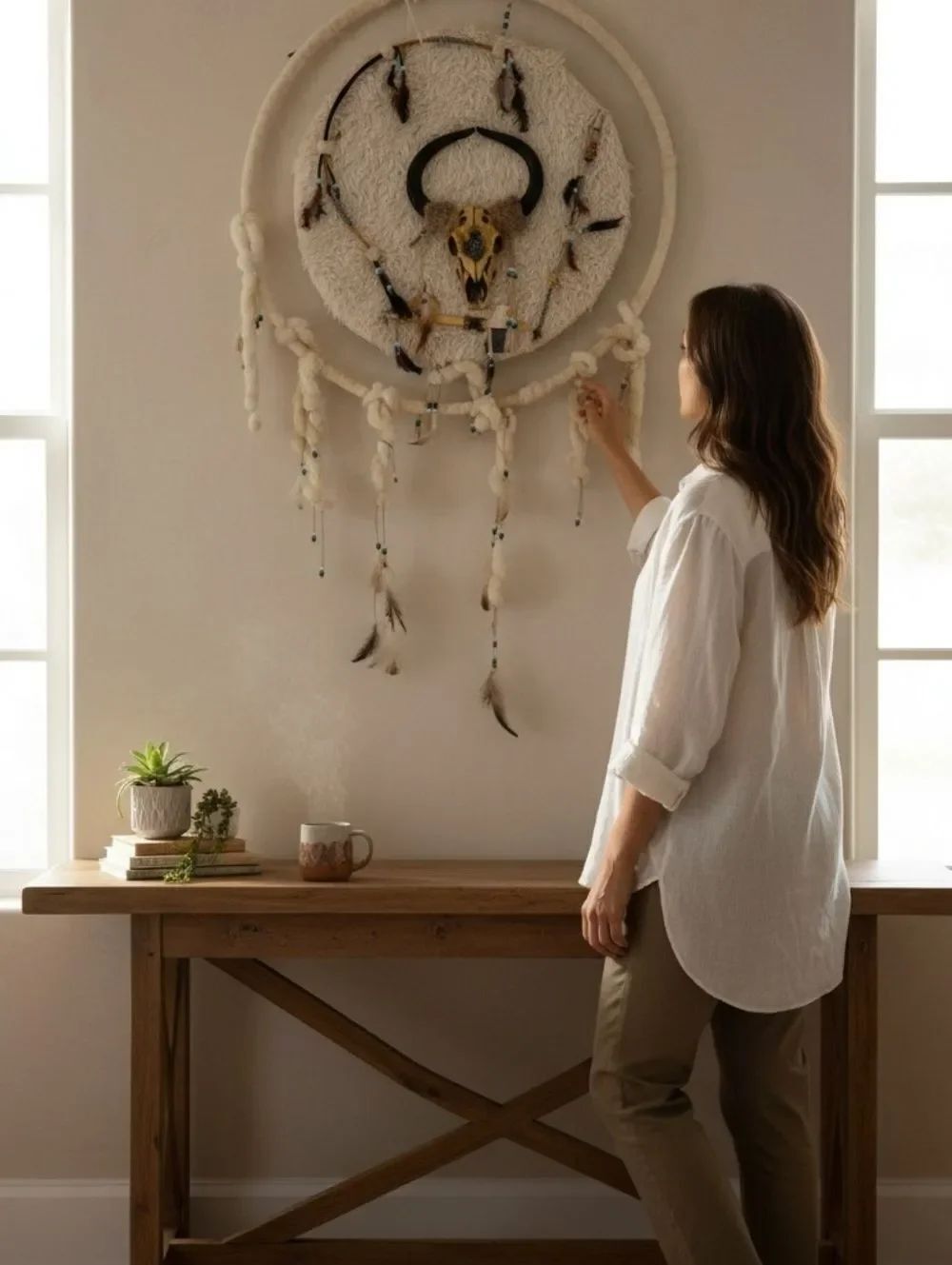 Vintage Native American dream catcher